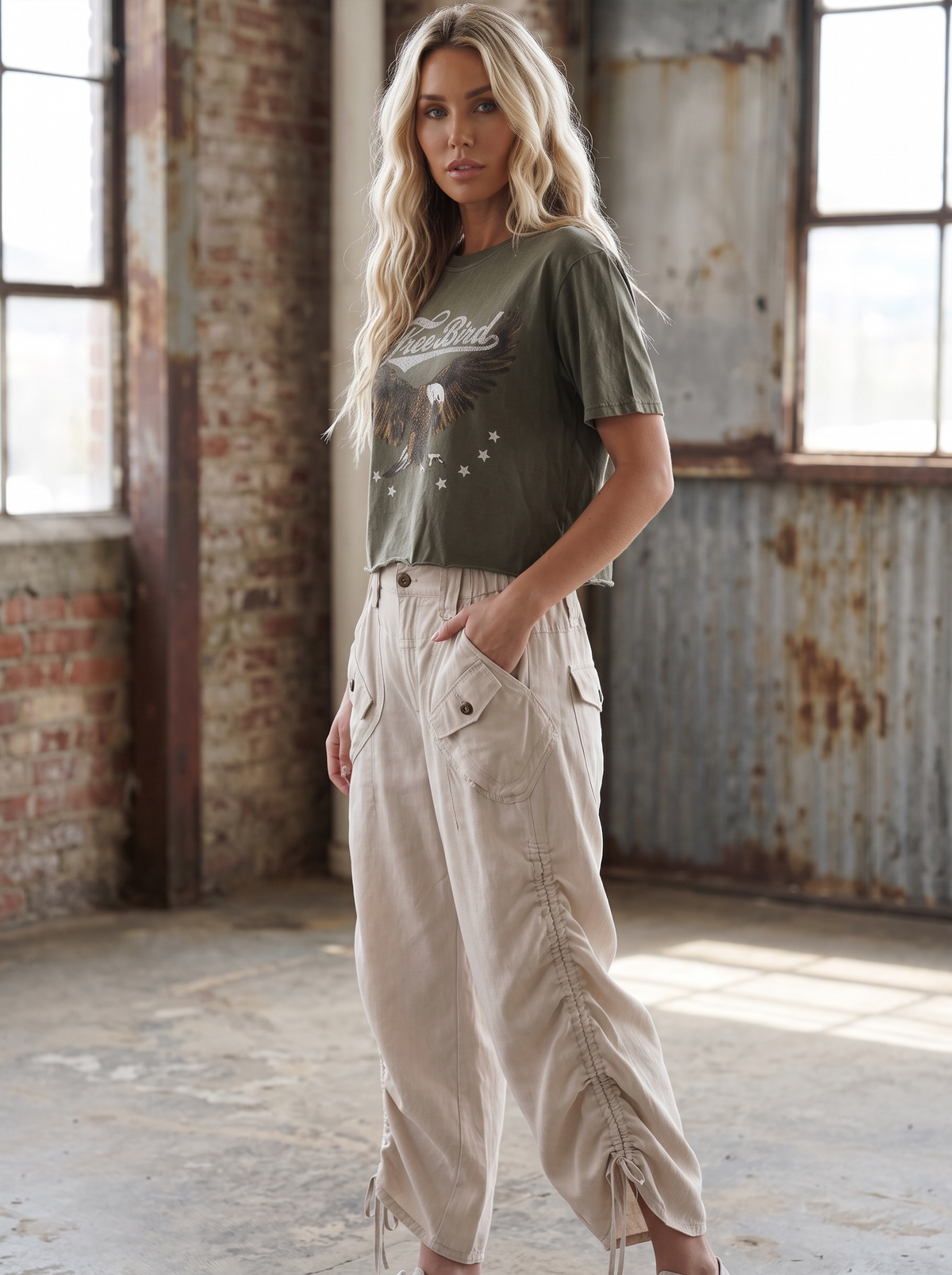 Bluevelvet Cinched Pants