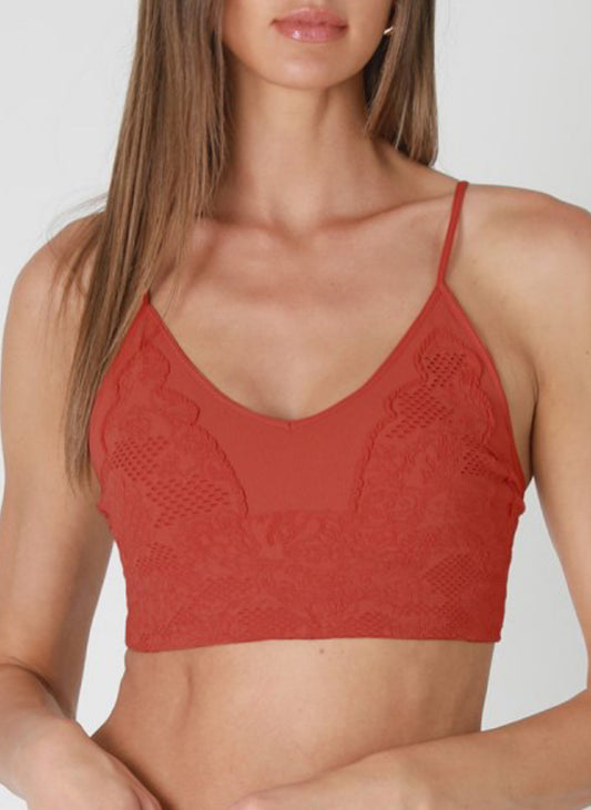 Nikibiki Lace Textured Brami