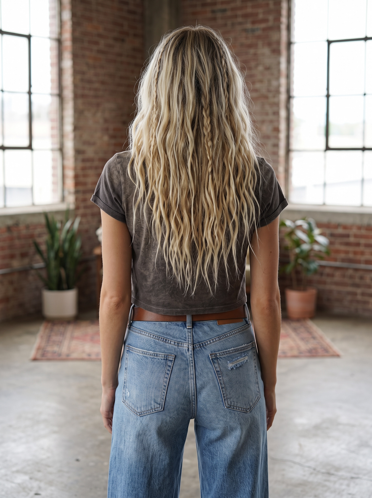 Free Bird Graphic Crop Tee