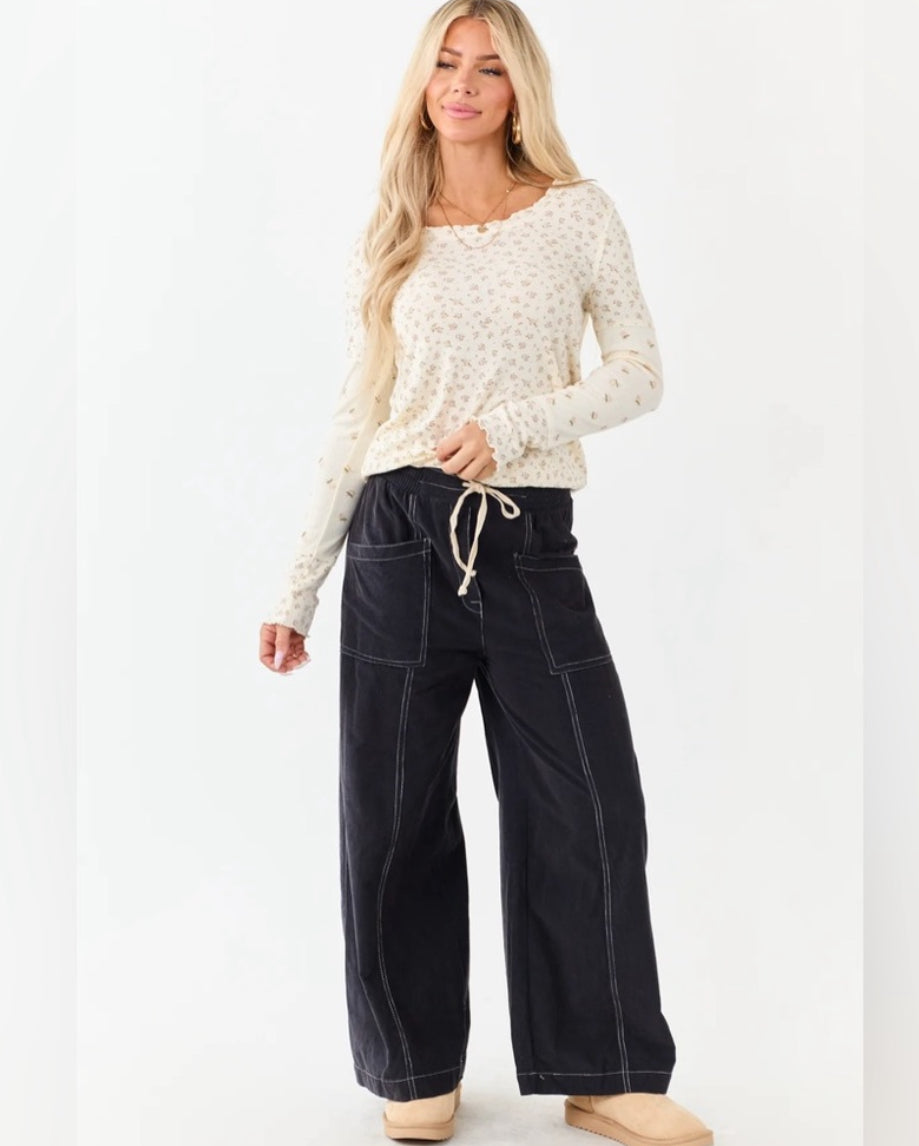 Very J Floral Print Top