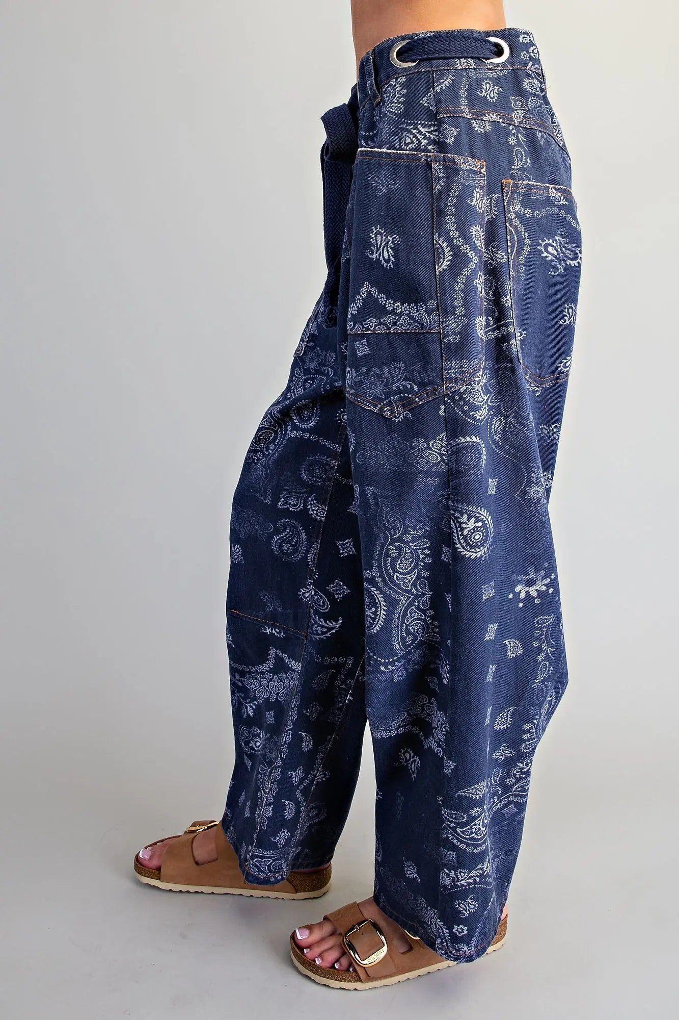 Eesome Bandana Barrel Pants