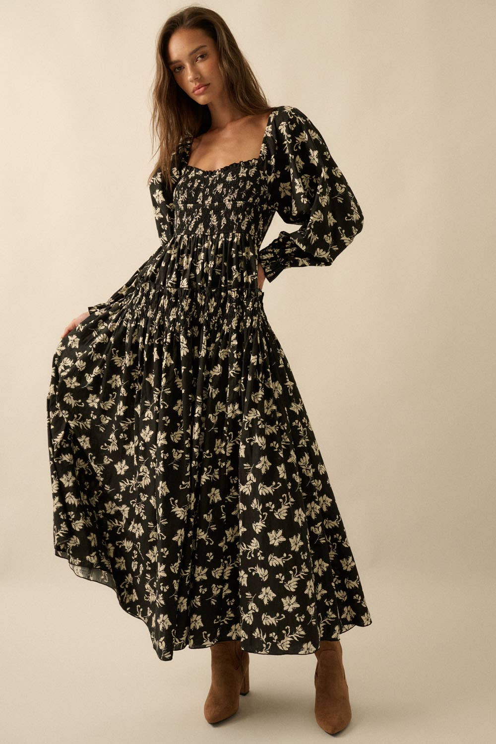 Promesa Floral Maxi Dress