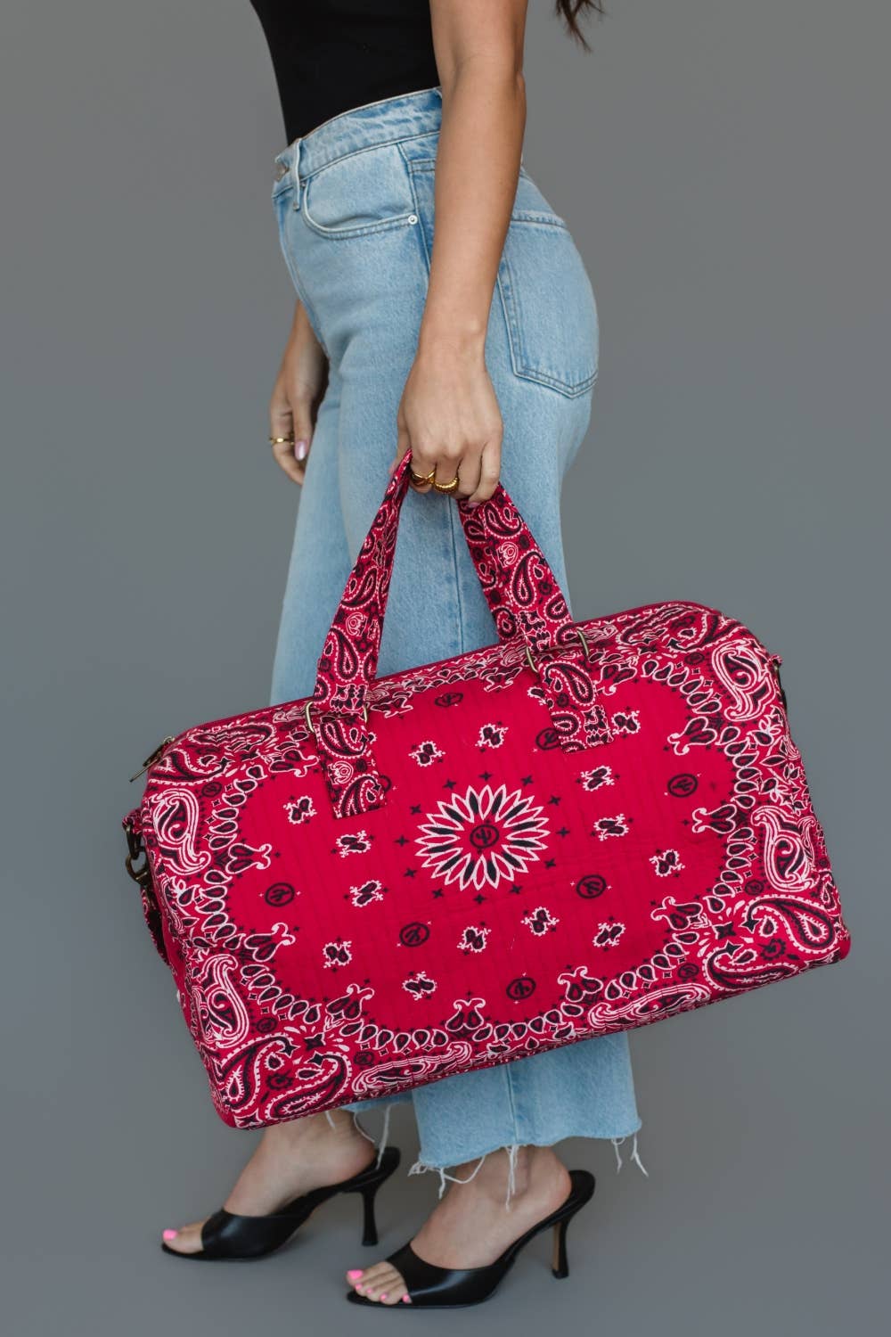 Red Bandana Duffel