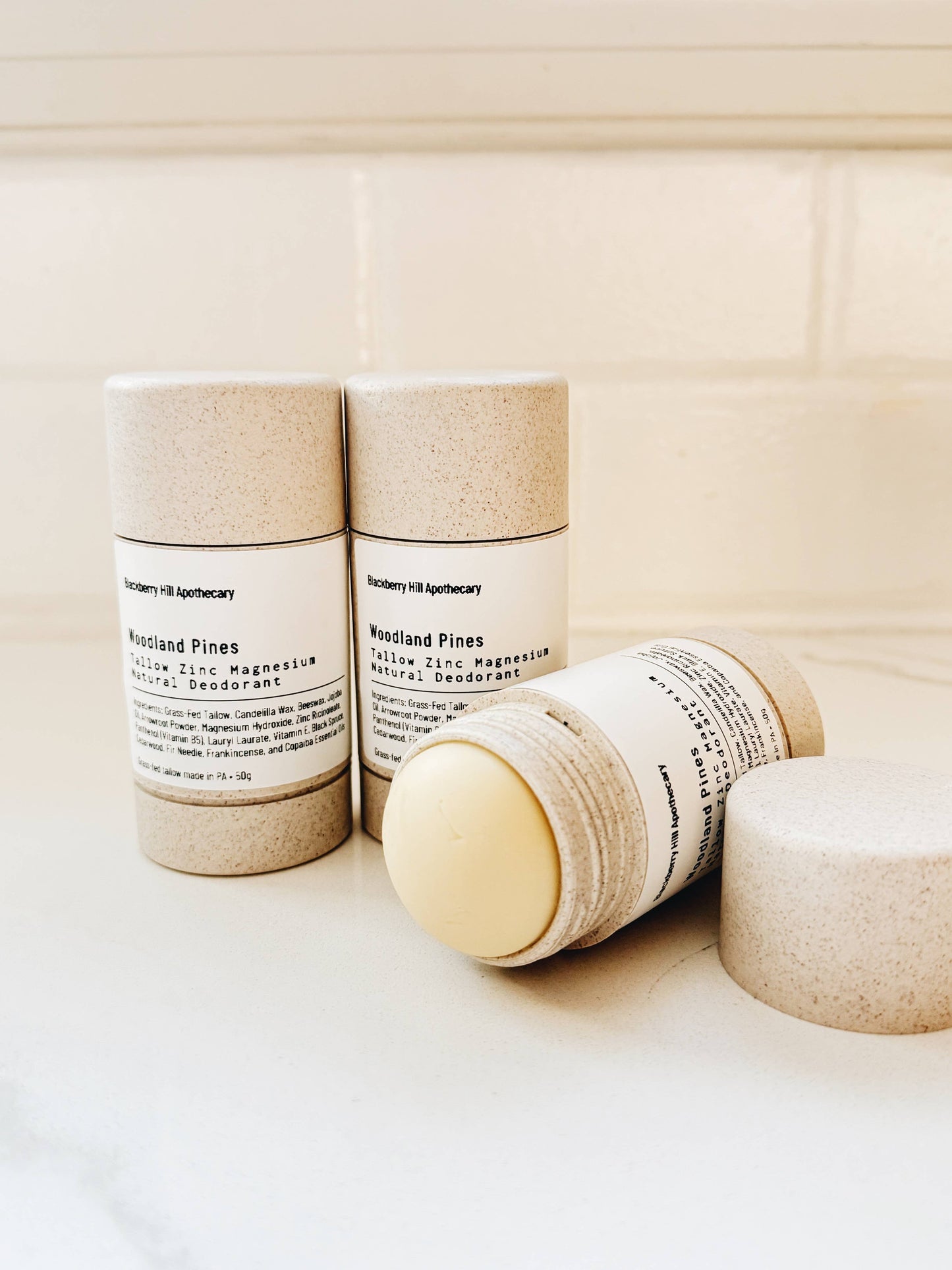Natural Non-Irritating Deodorant + Tallow - Designed To Knock Out Odor