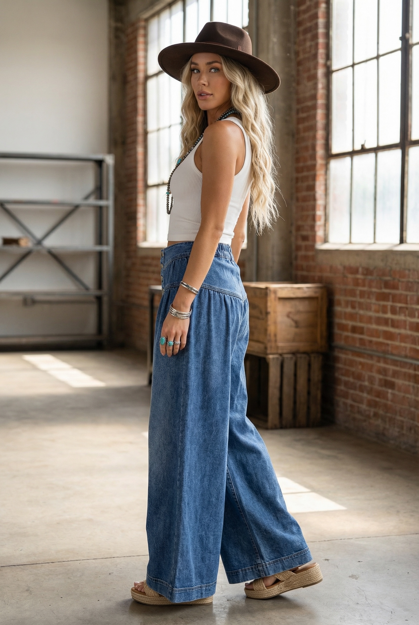 Cello Wide Leg Jeans