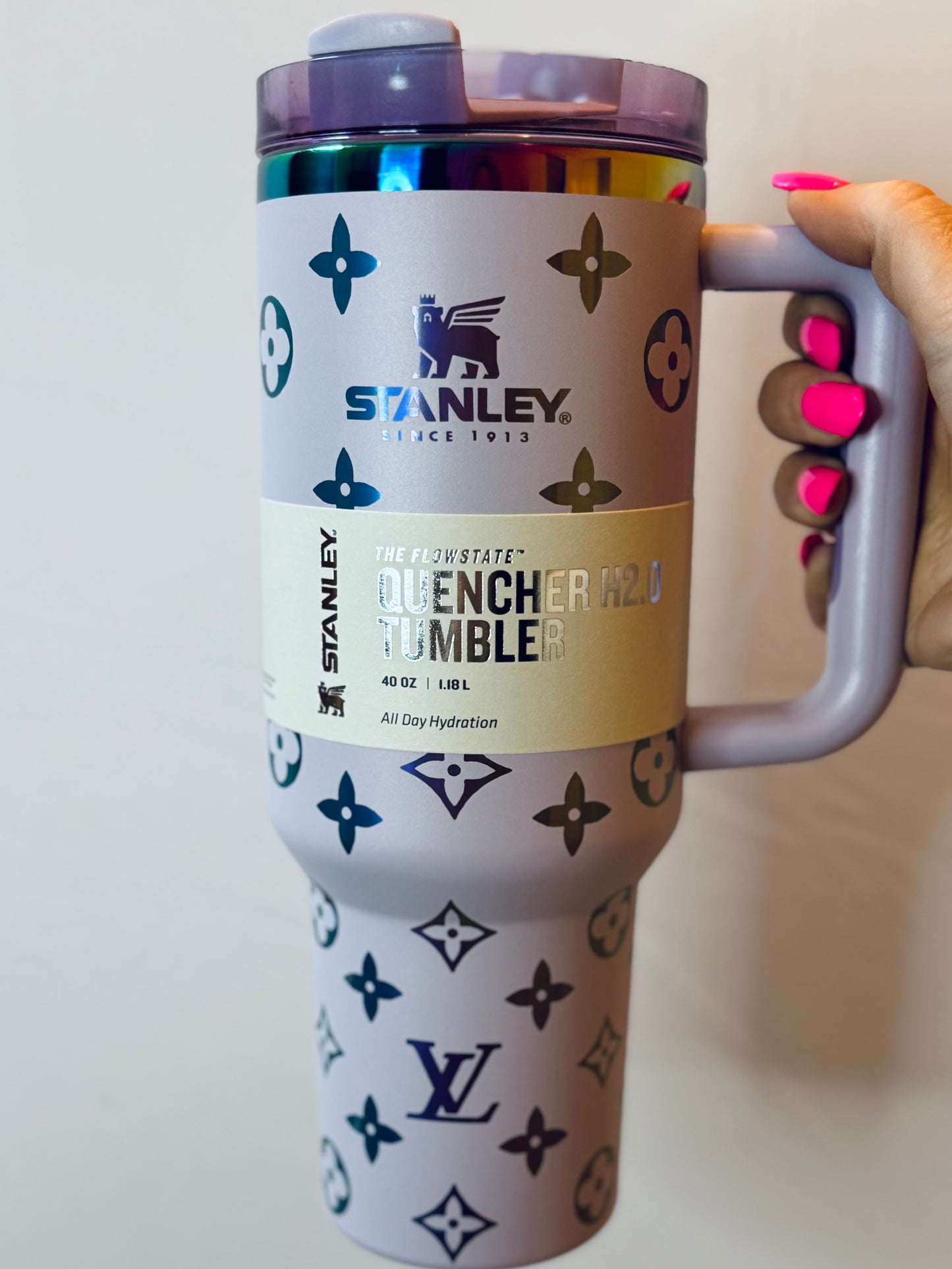 LV Dupe Stanley Tumbler