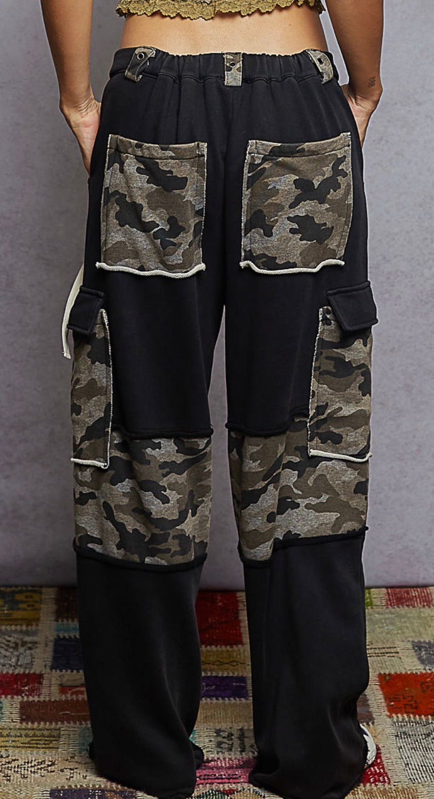 POL Camo Cargo Pants