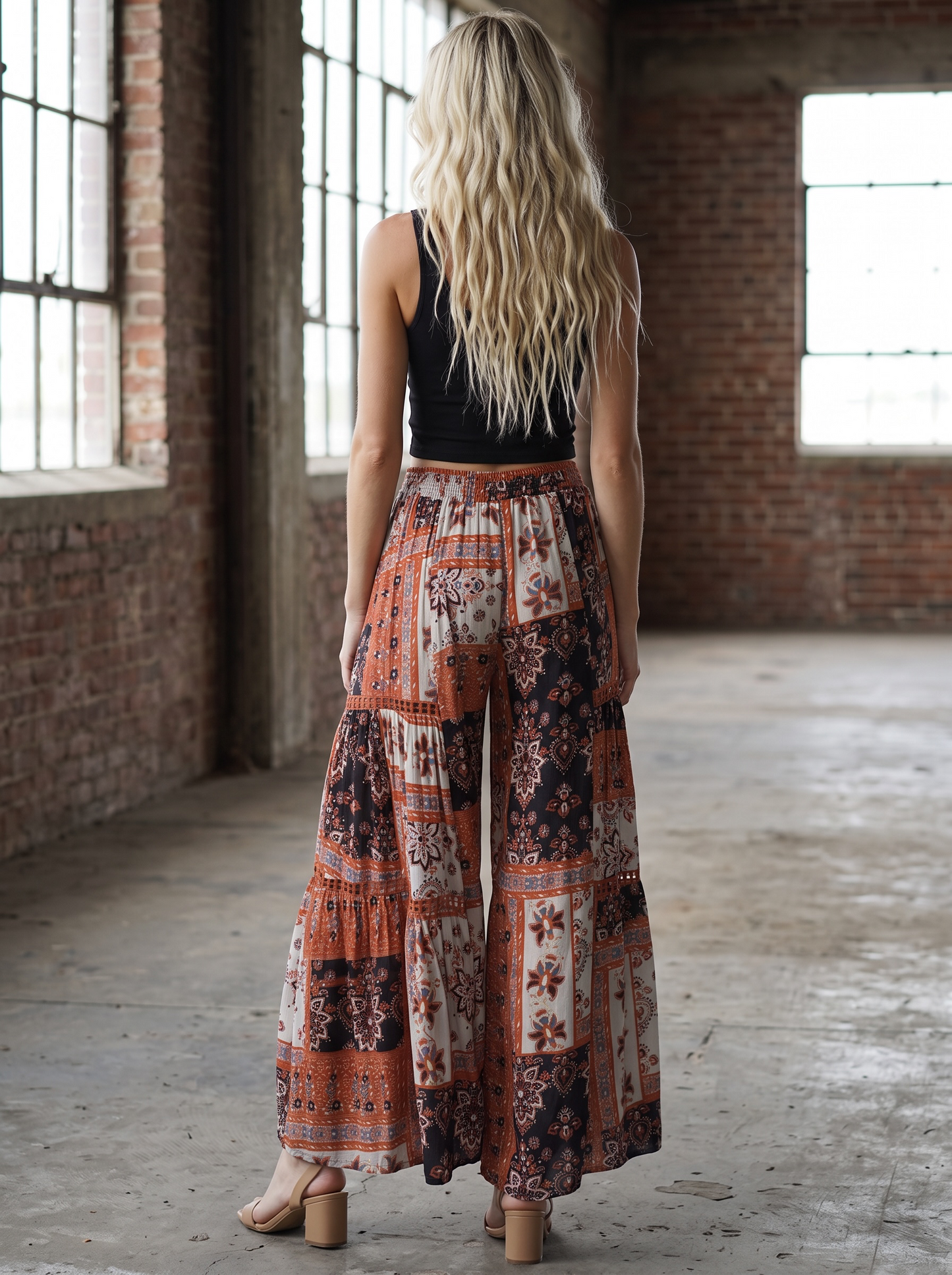 Angie Floral Print Pants
