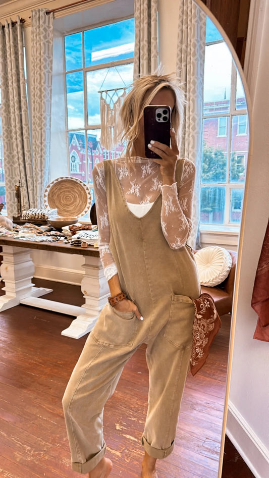Adjustable Strap Jumpsuit