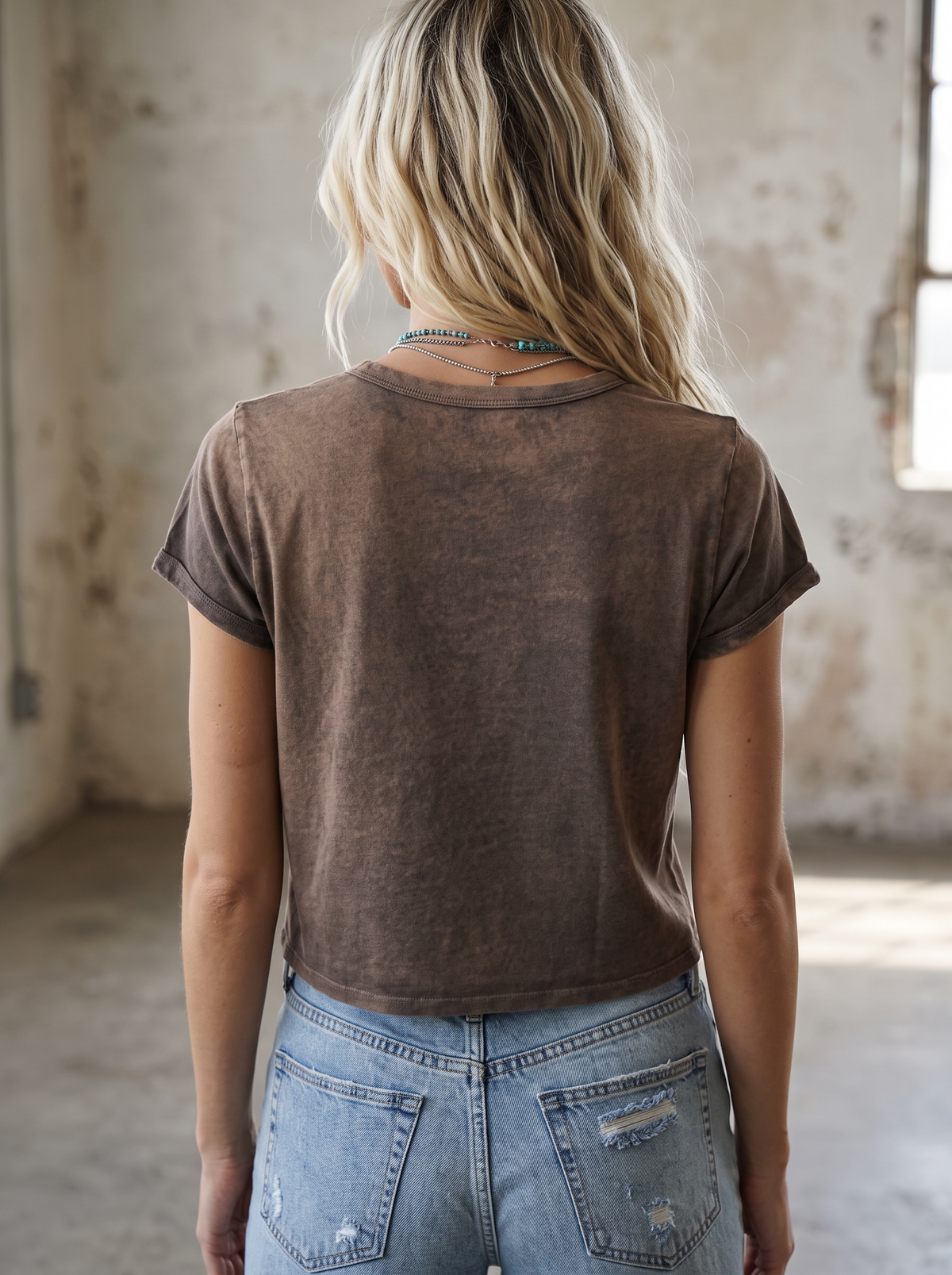Free Bird Graphic Crop Tee
