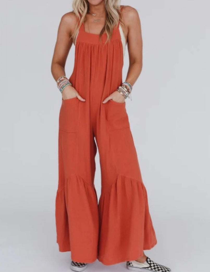 Ces Femme Gauze Jumpsuit