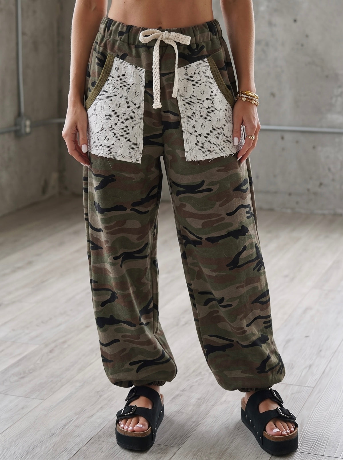 POL Camo Joggers