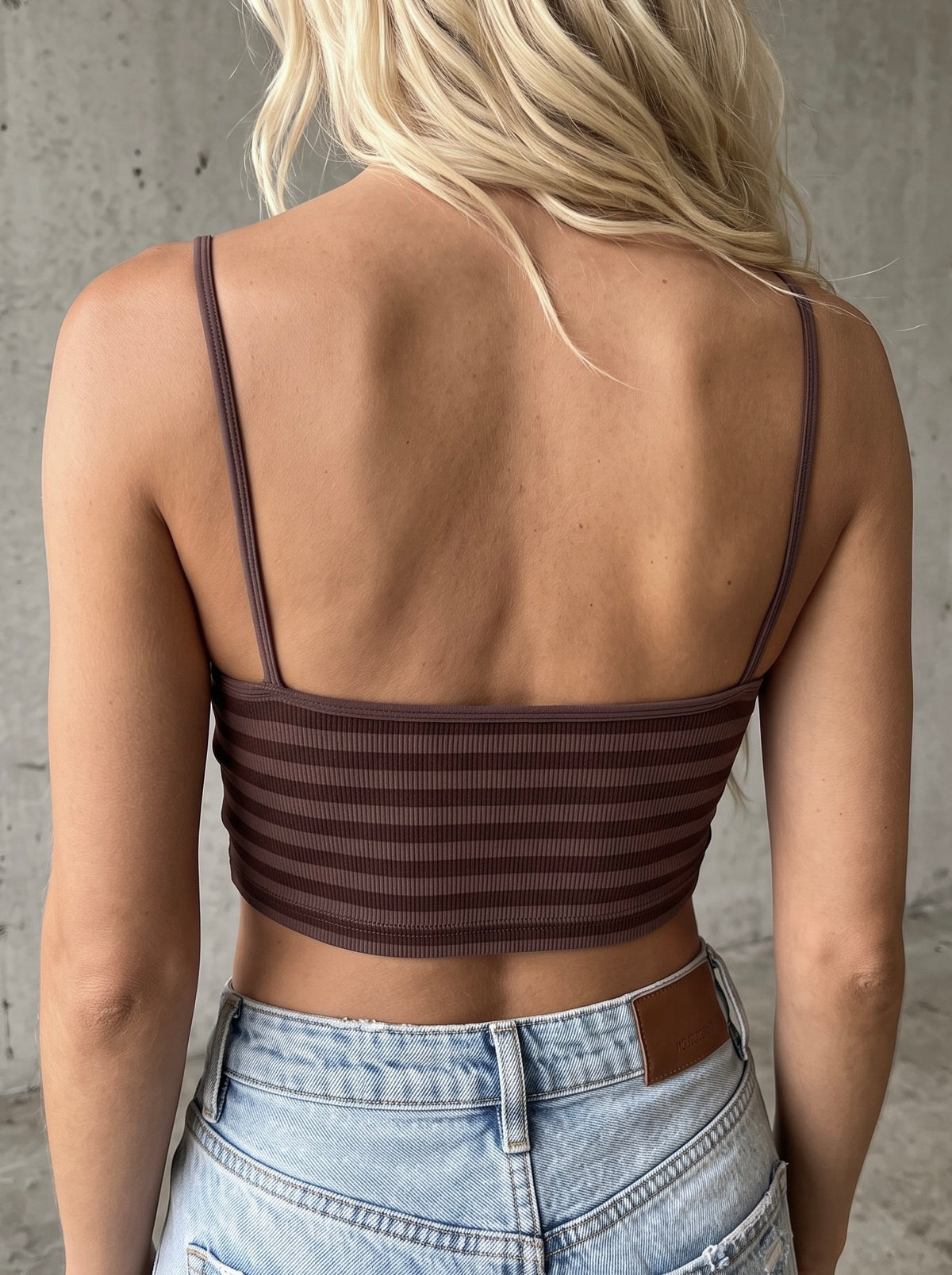 Nikibiki Striped Bralette