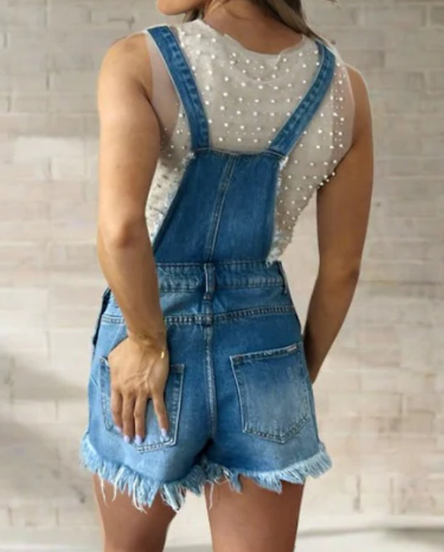 HIGH RISE SHORTALLS