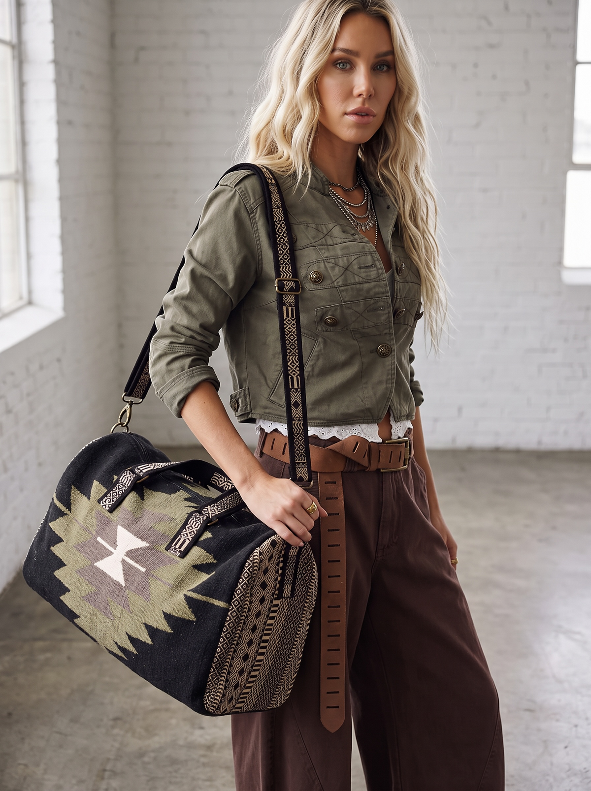 Panache Western Duffel