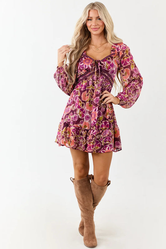 Very J Floral Dress
