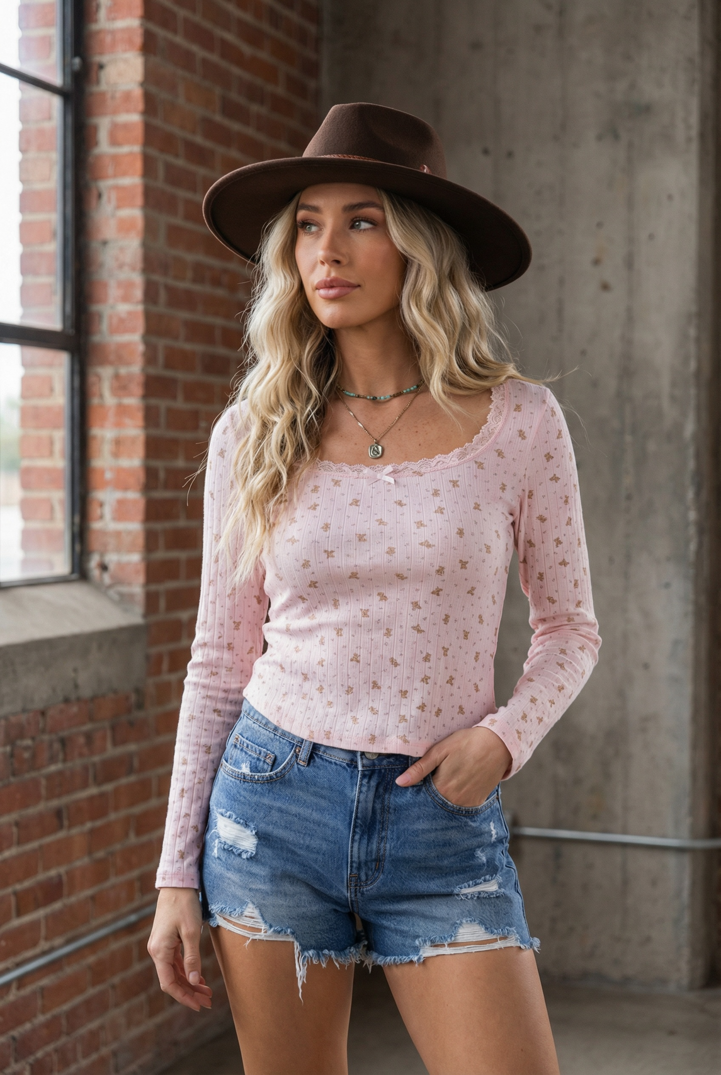 Very J Print Top