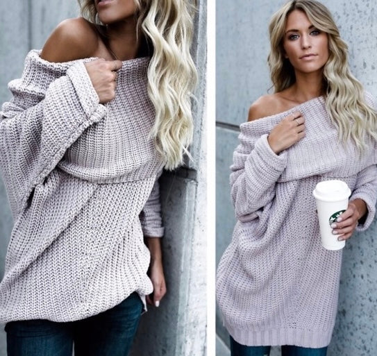 UMGEE Fold Over Sweater