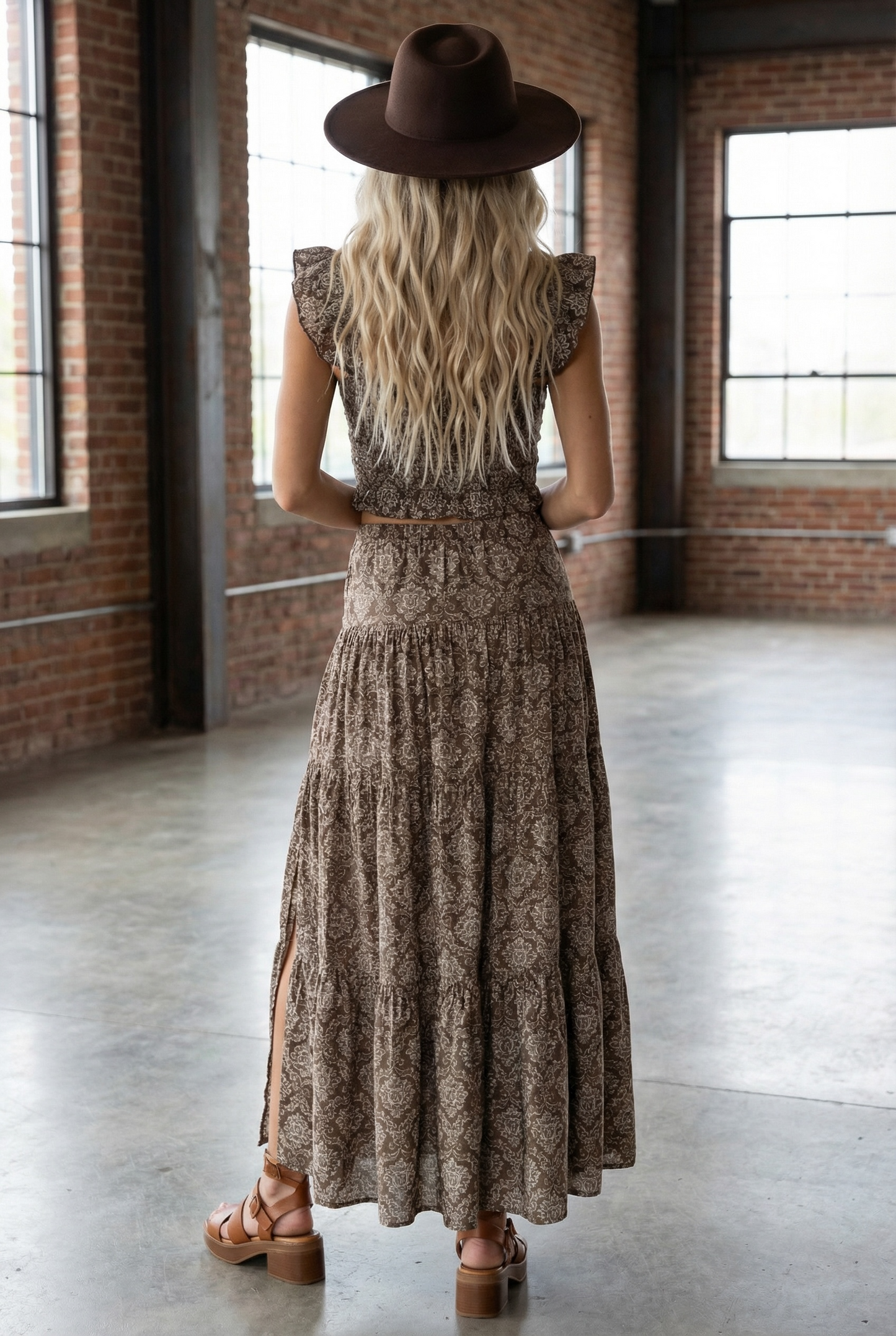 Promesa Floral Maxi Skirt