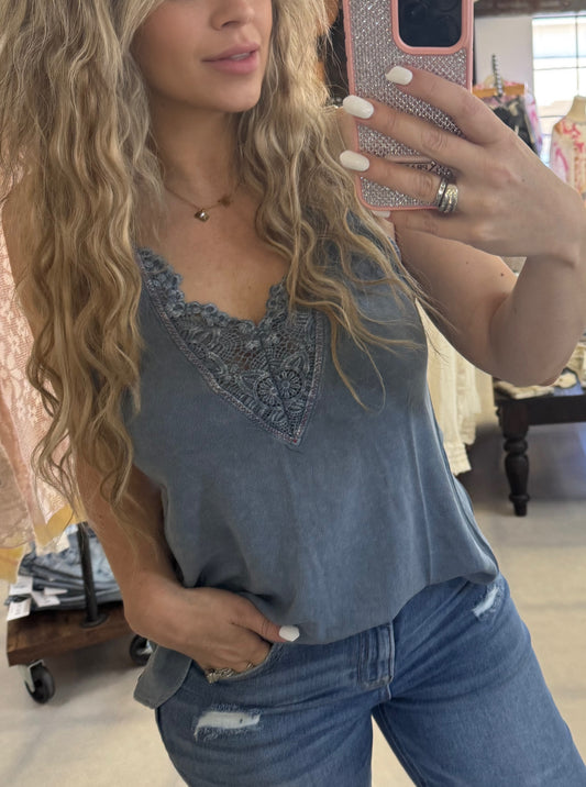 Easel Crochet Cami