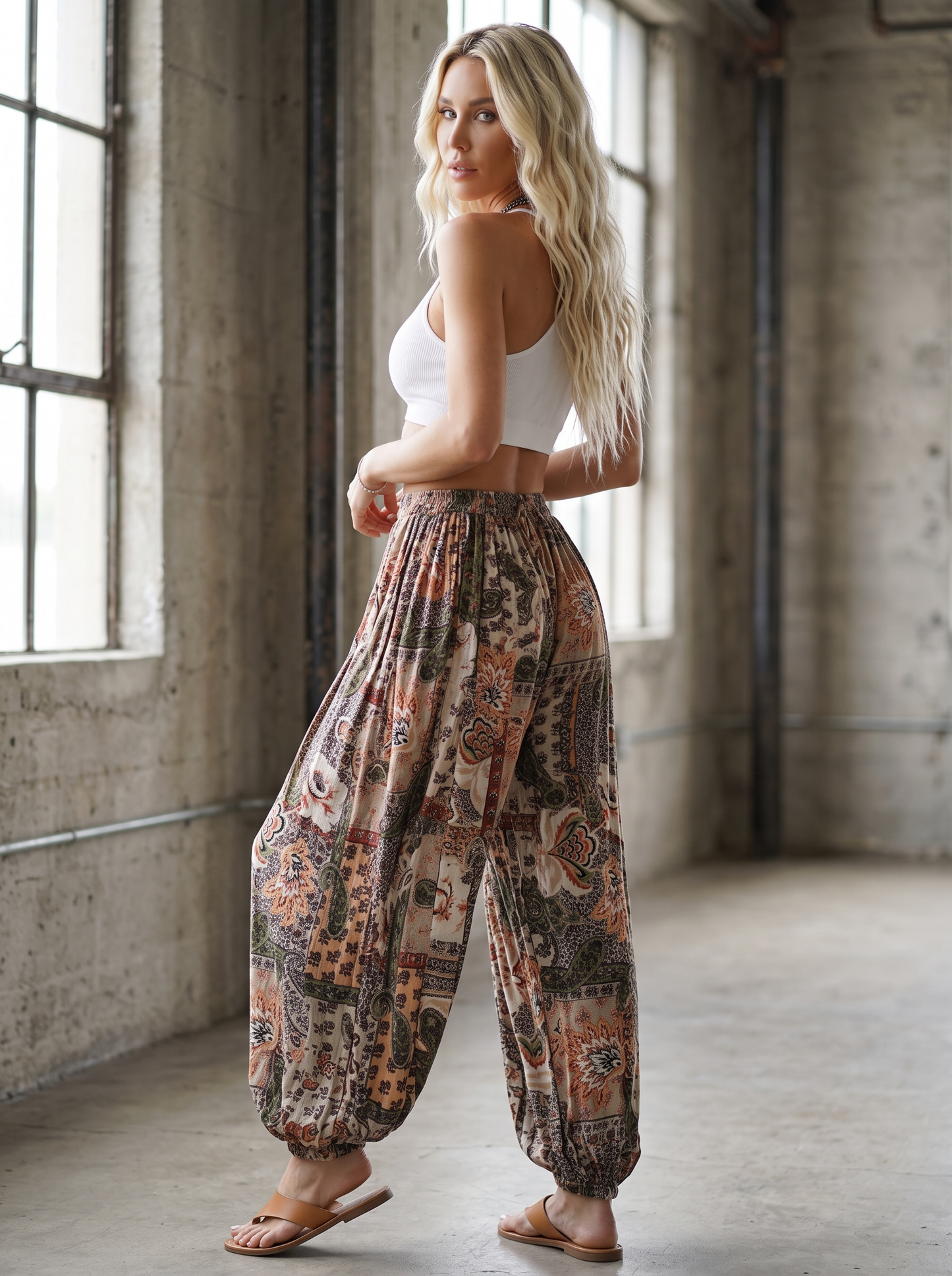 Angie Boho Jogger Pants