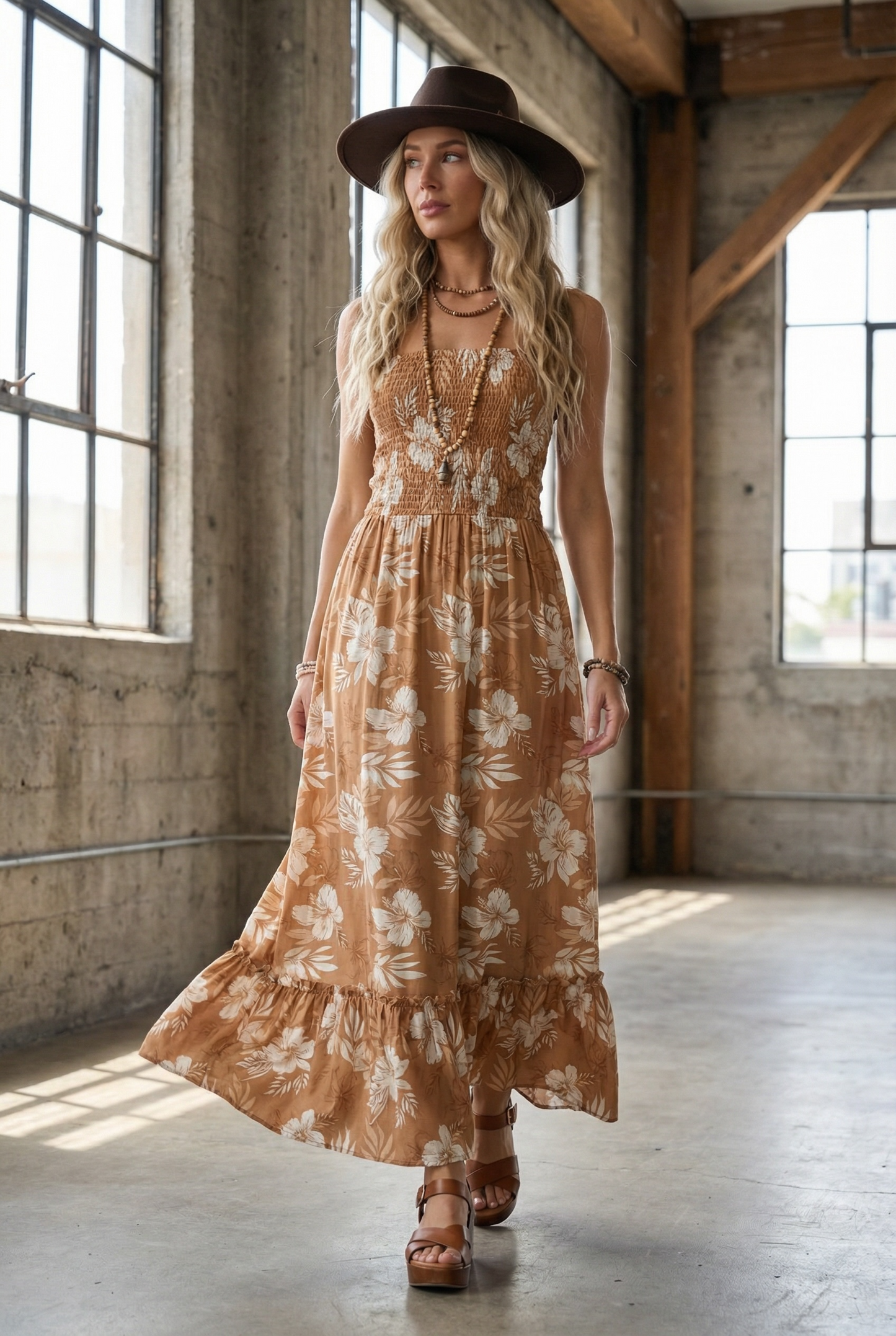 Promesa Floral Maxi Dress