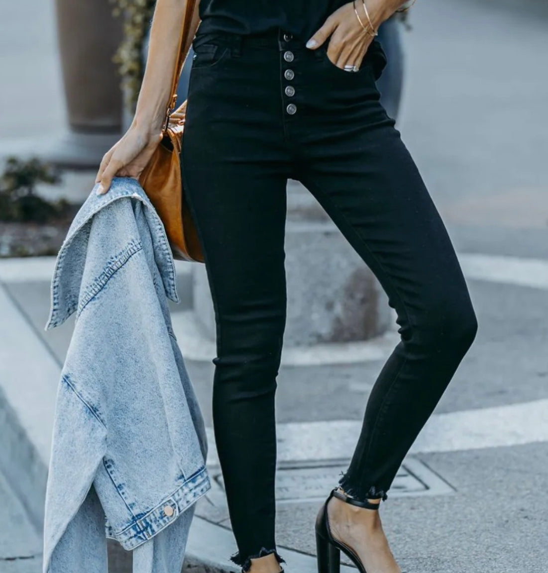 High Rise Super Skinny Jeans