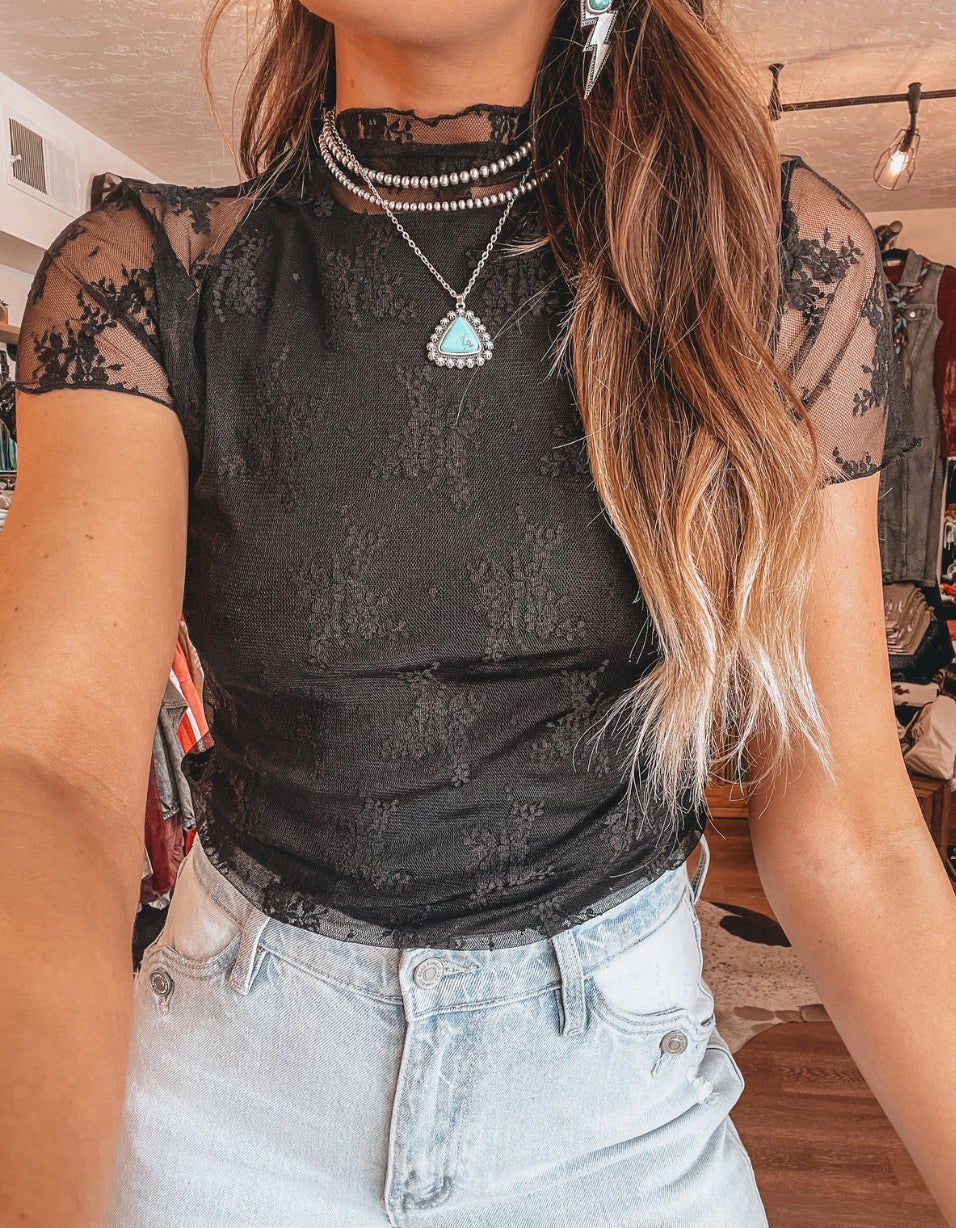 Lace Layering Top