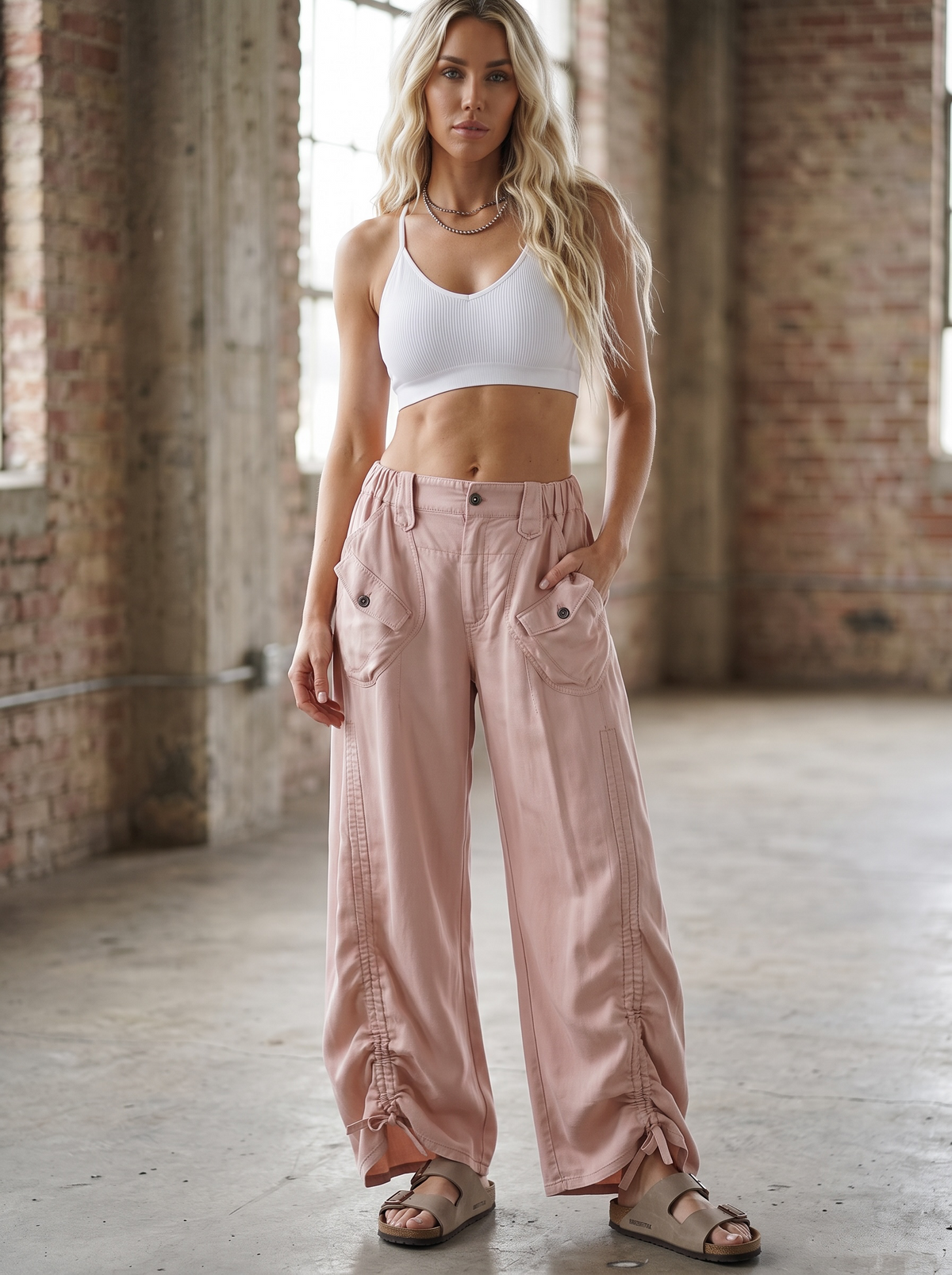Bluevelvet Cinched Pants
