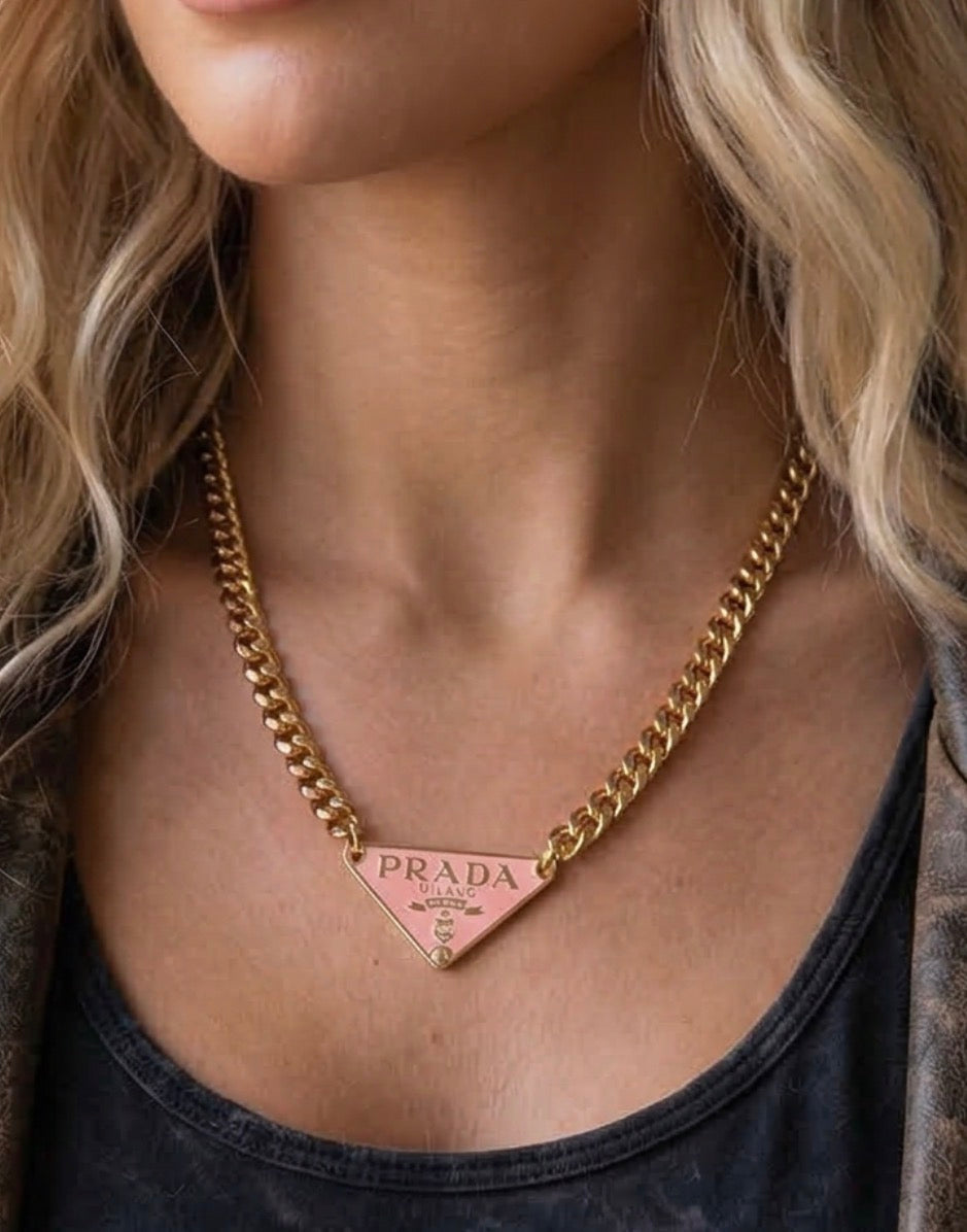 Upcycled Designer Necklace