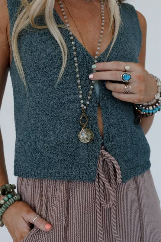 Hook & Eye Sweater Vest