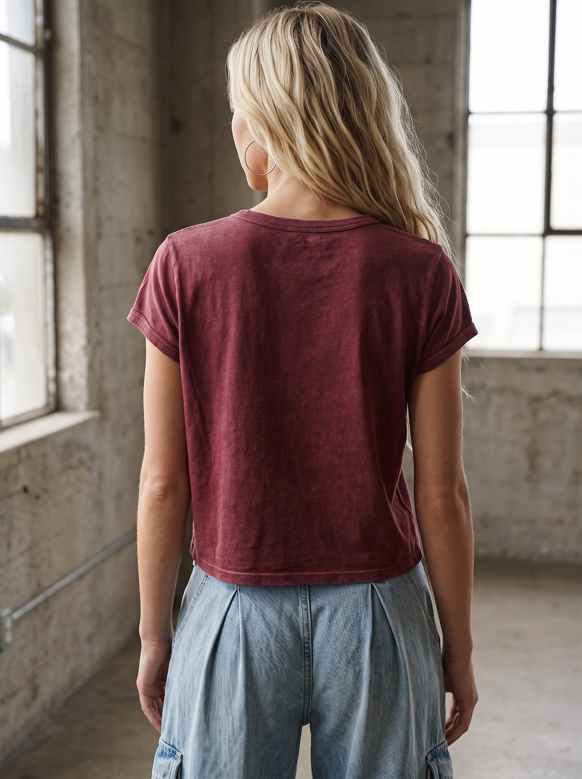 Free Bird Graphic Crop Tee