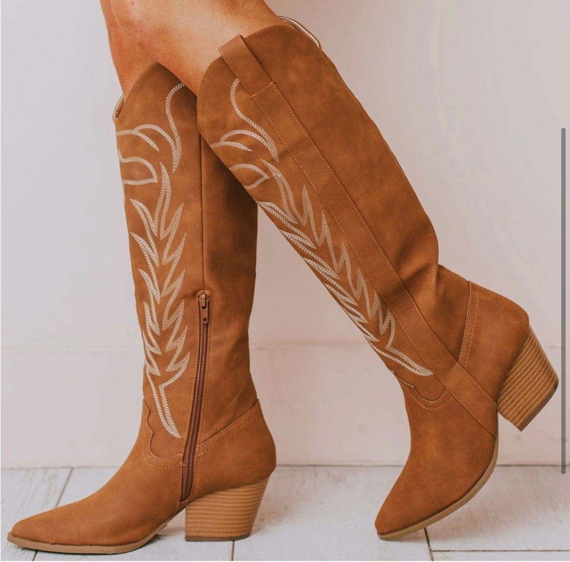 Nashville Embroidered Cowgirl Boots