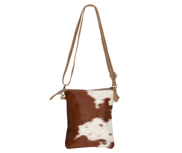 LEATHER LITHE HAIRON SMALL BAG