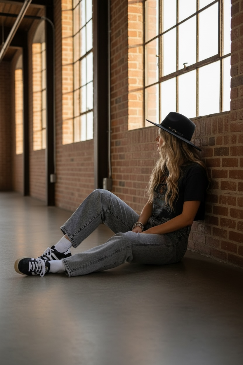 Cello Grey Barrel Jeans