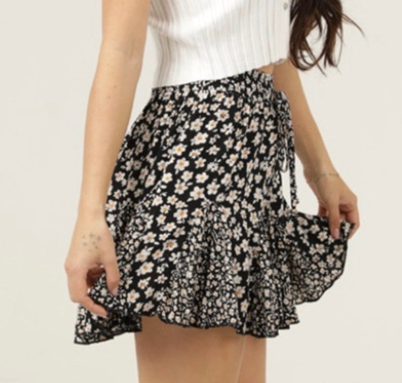 Angie Floral Skort