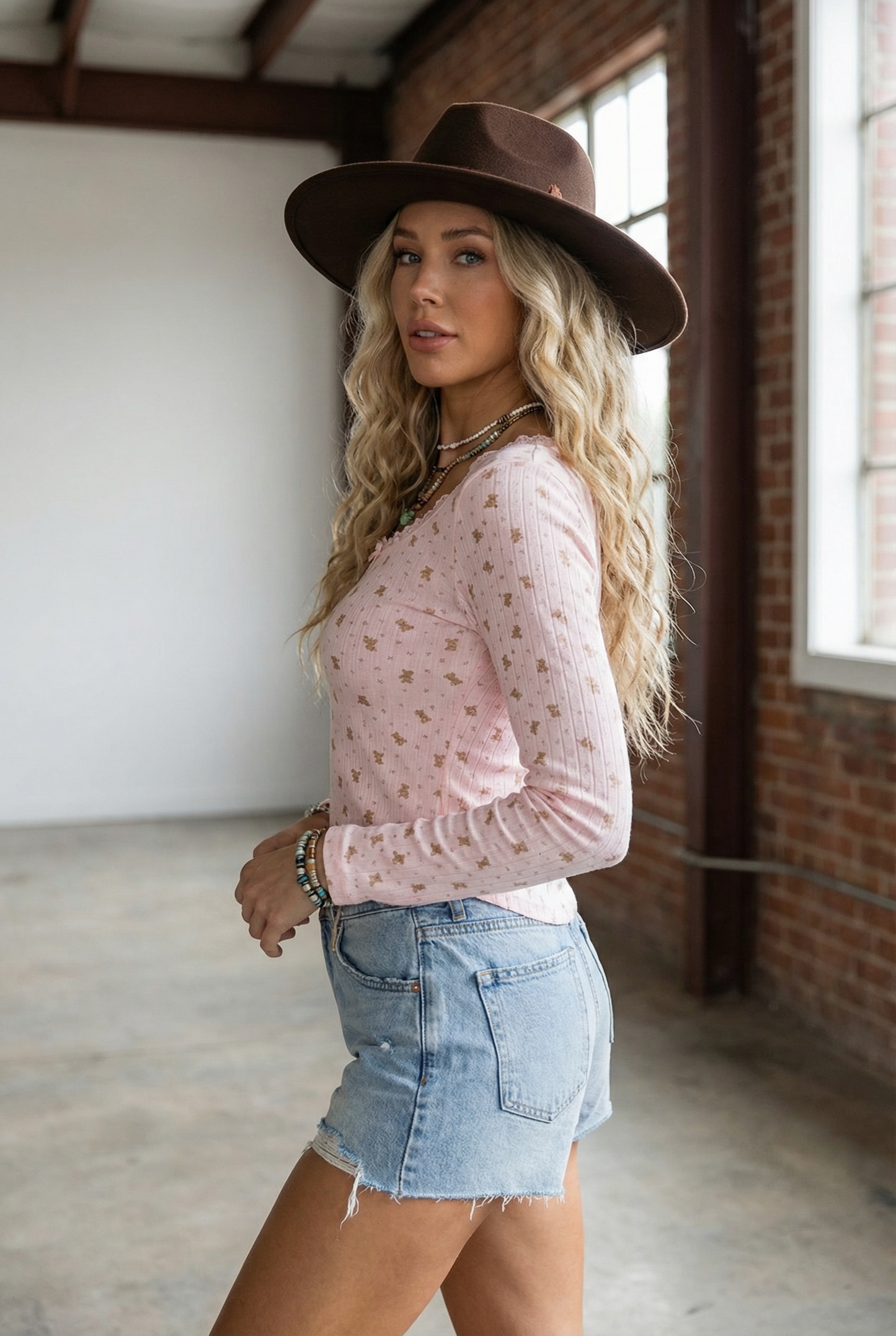 Very J Print Top