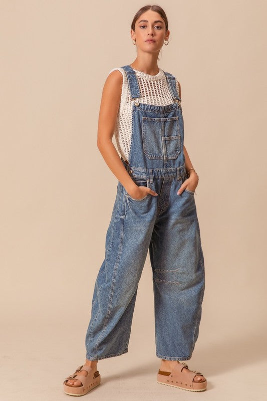 So Me Barrel Overalls