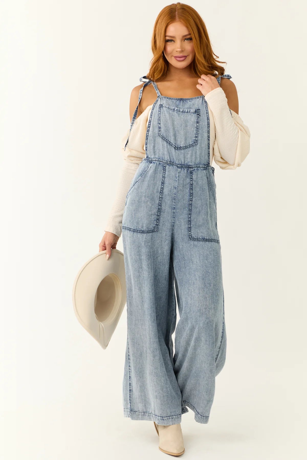 Eesome Acid Washed Overalls