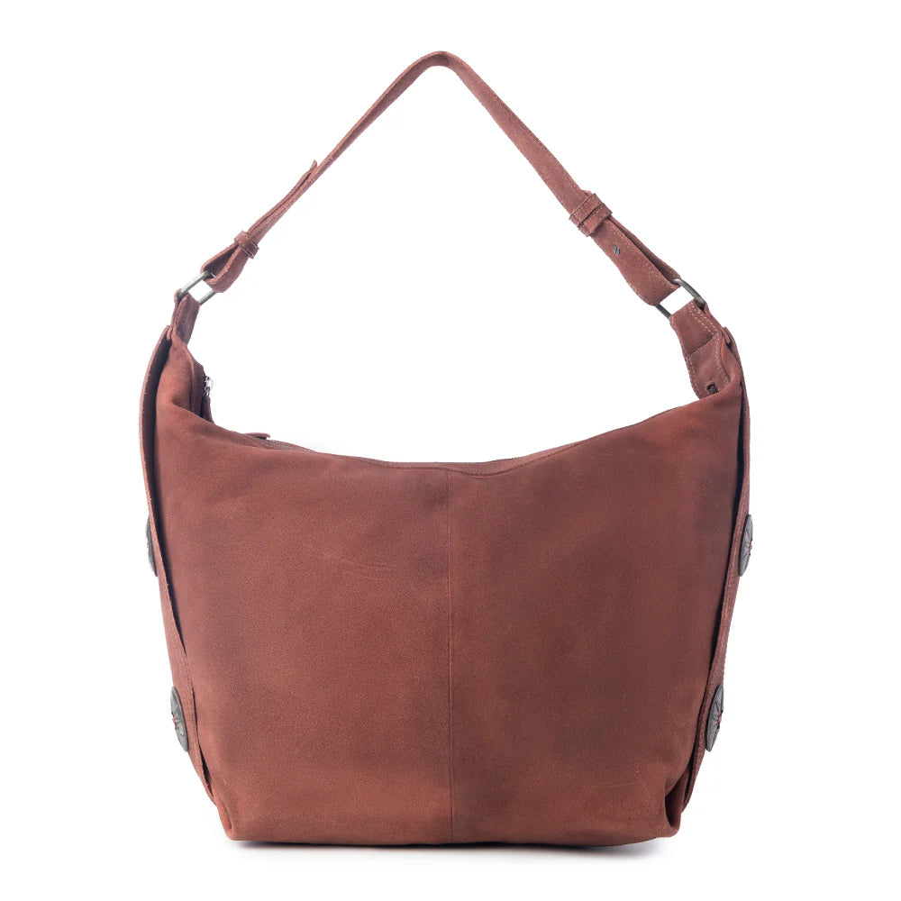 Hunter’s Grove Suede Leather Hobo