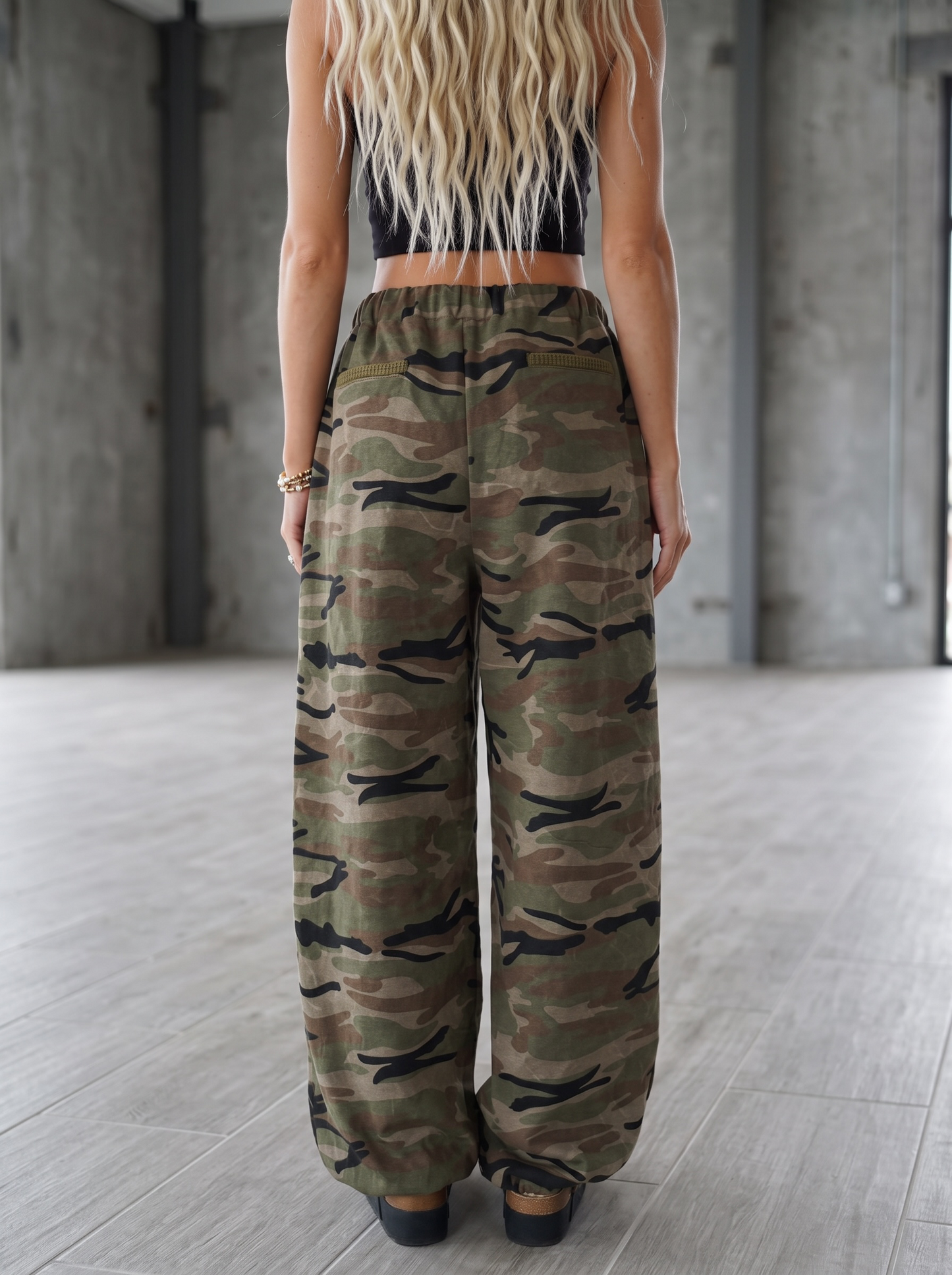 POL Camo Joggers