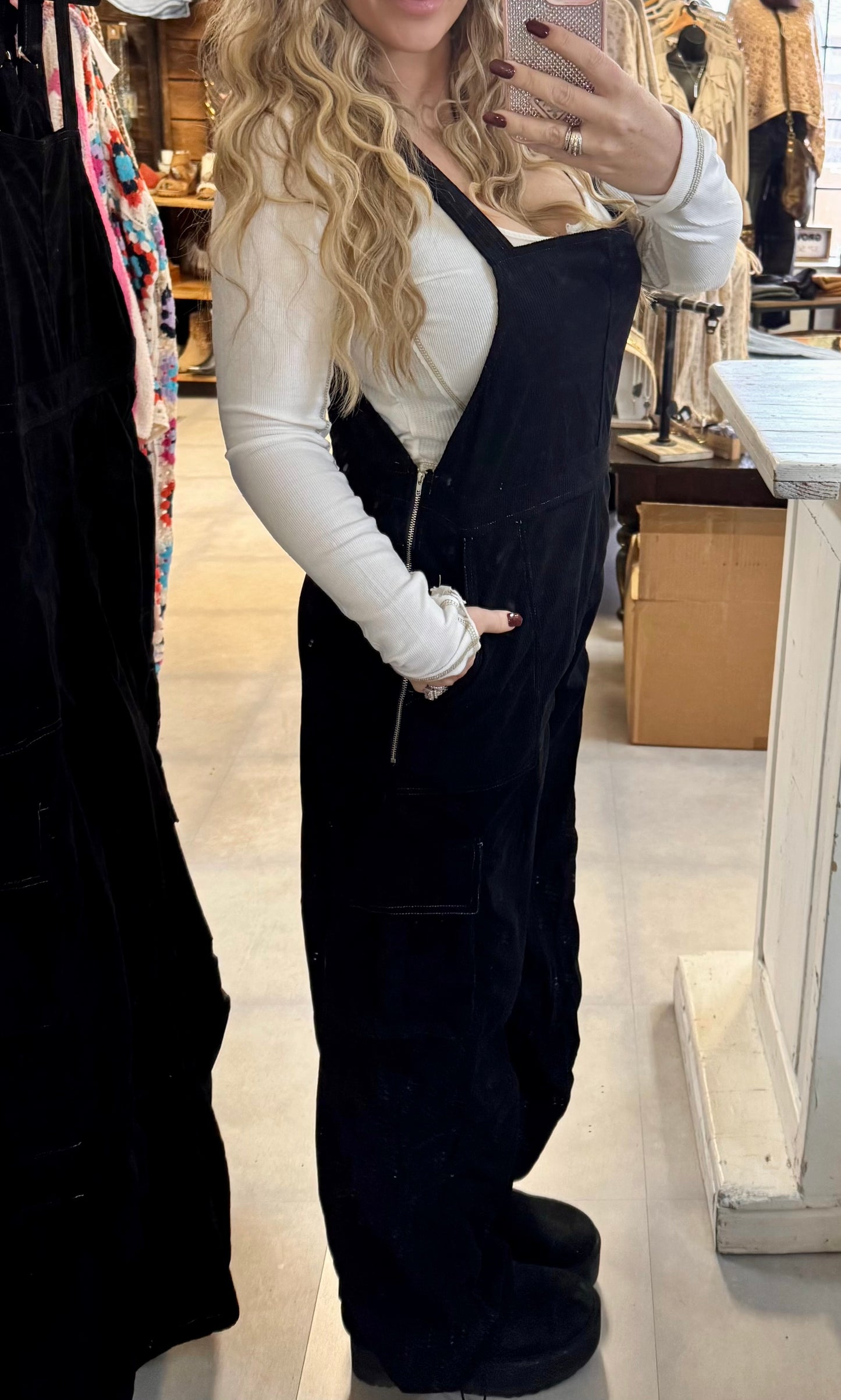 Corduroy Cargo Overalls