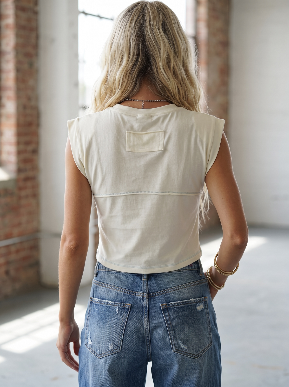 POL Stud Wrap Tee