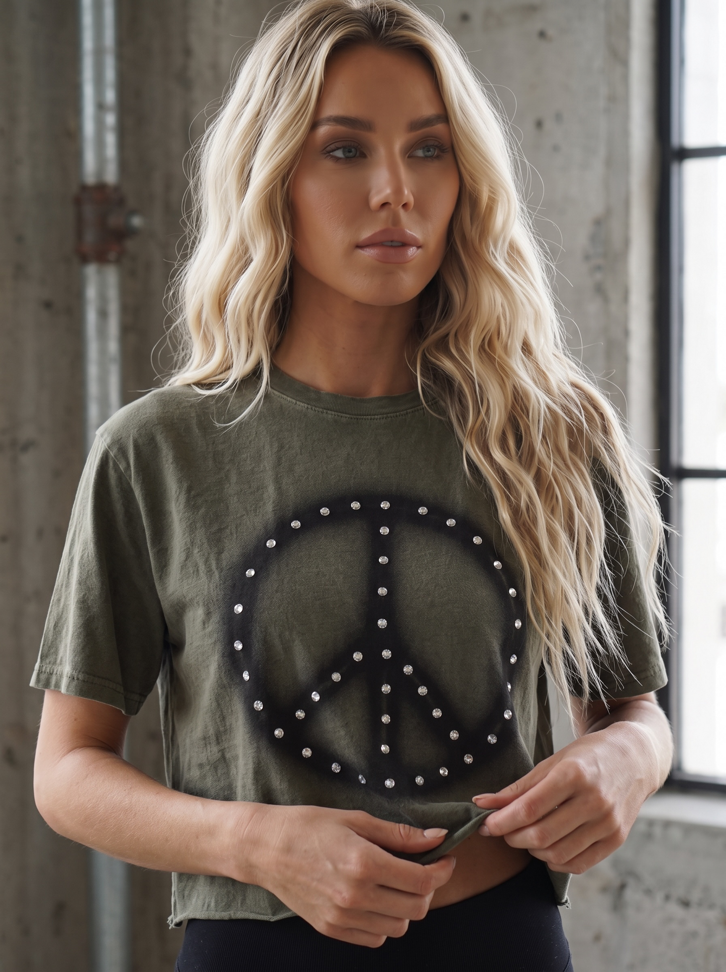 Peace Sign Graphic Tee