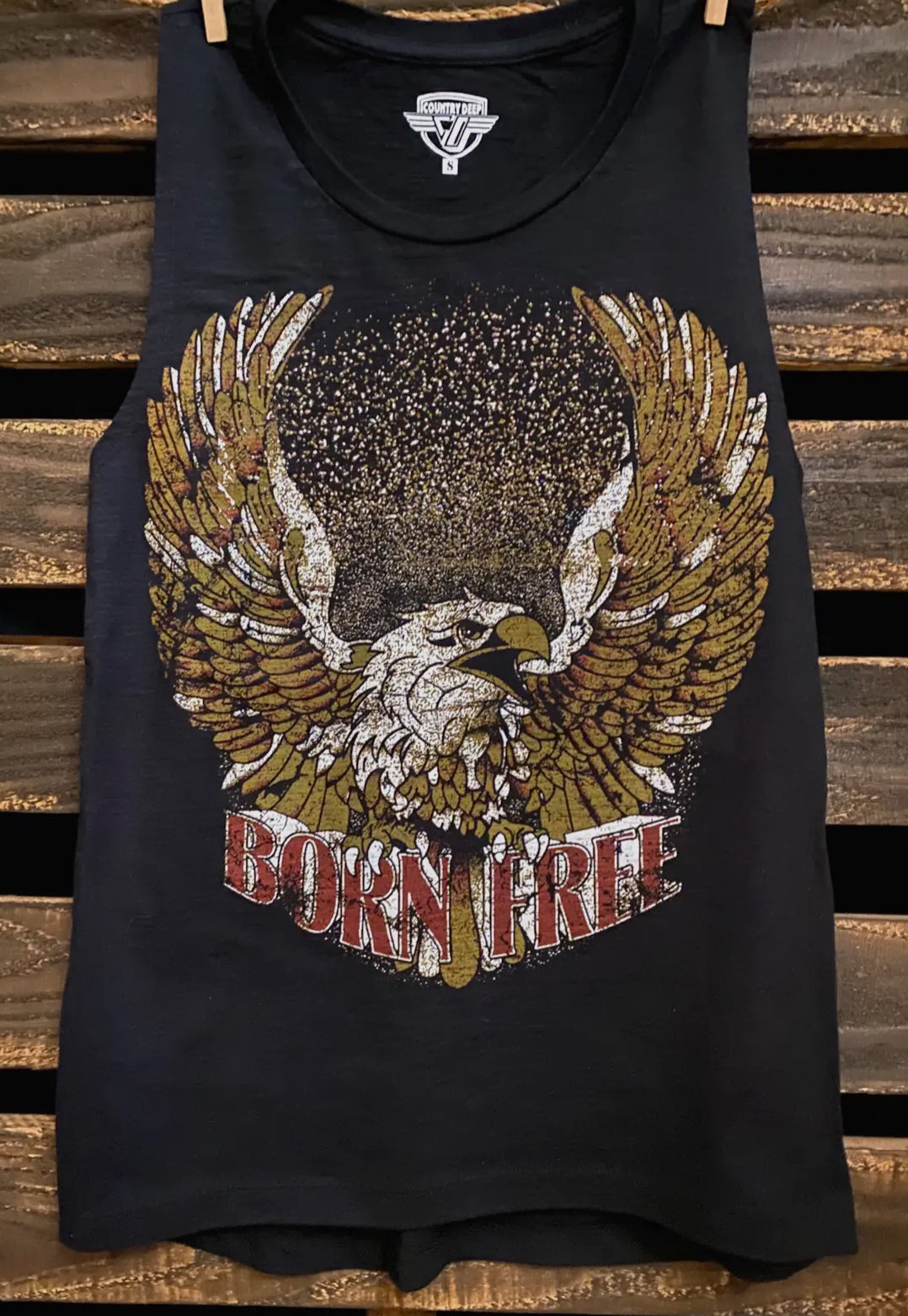 Born Free Graphic Tank