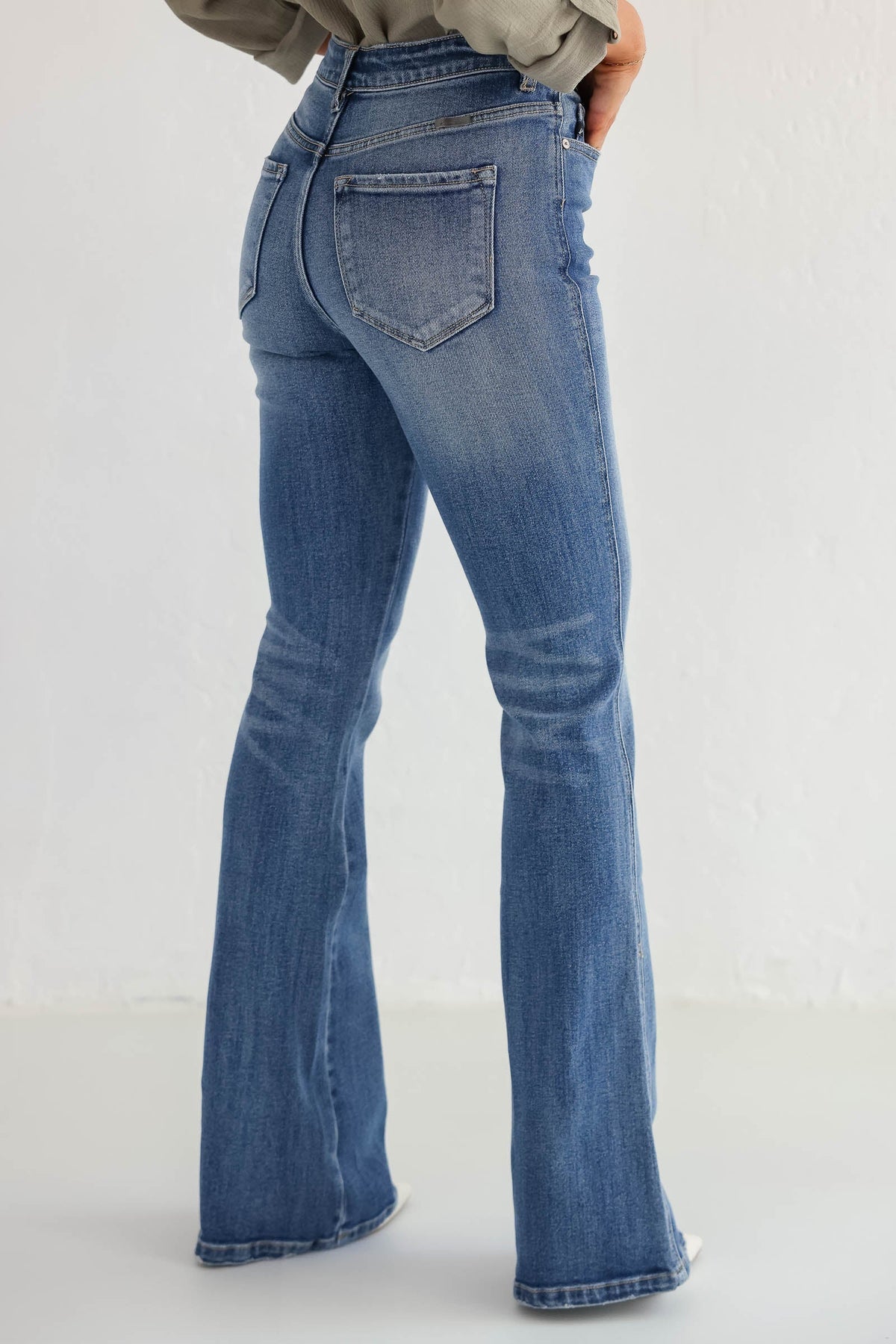 High Rise Flare Jeans