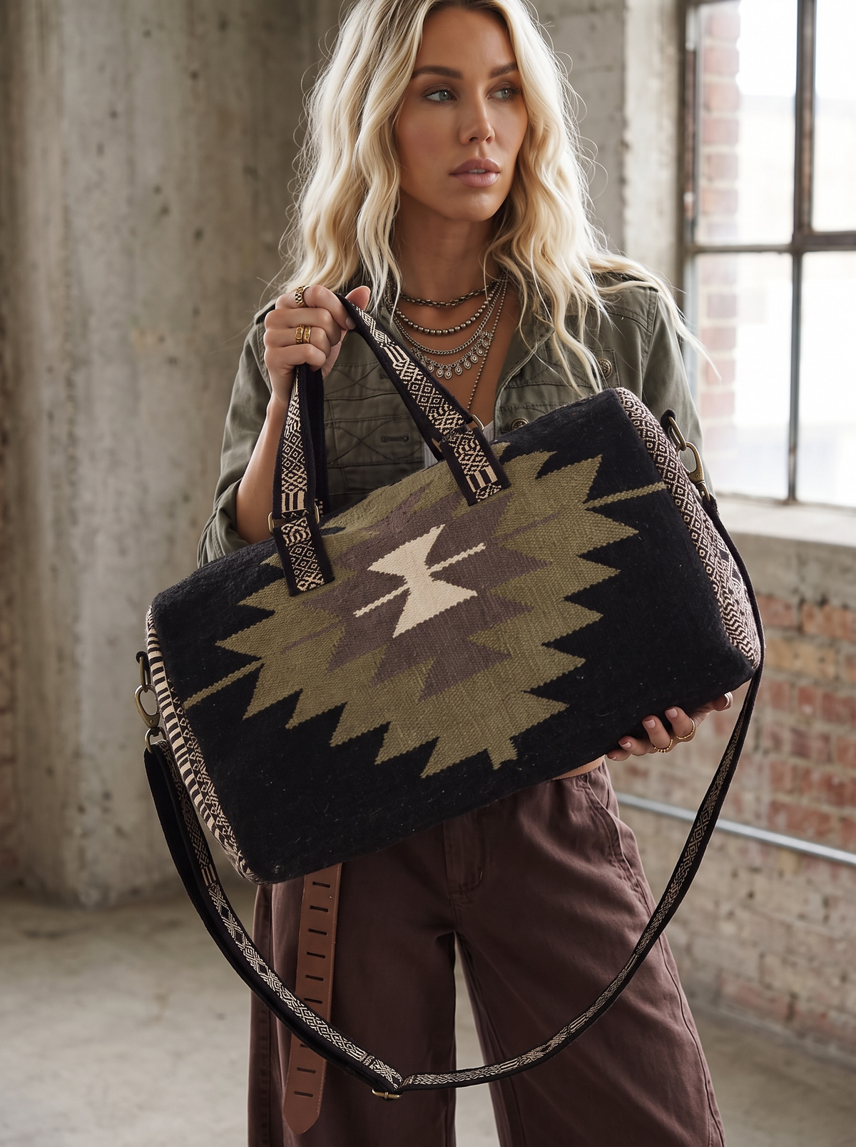 Panache Western Duffel