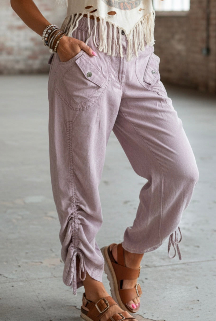 Bluevelvet Cinched Pants