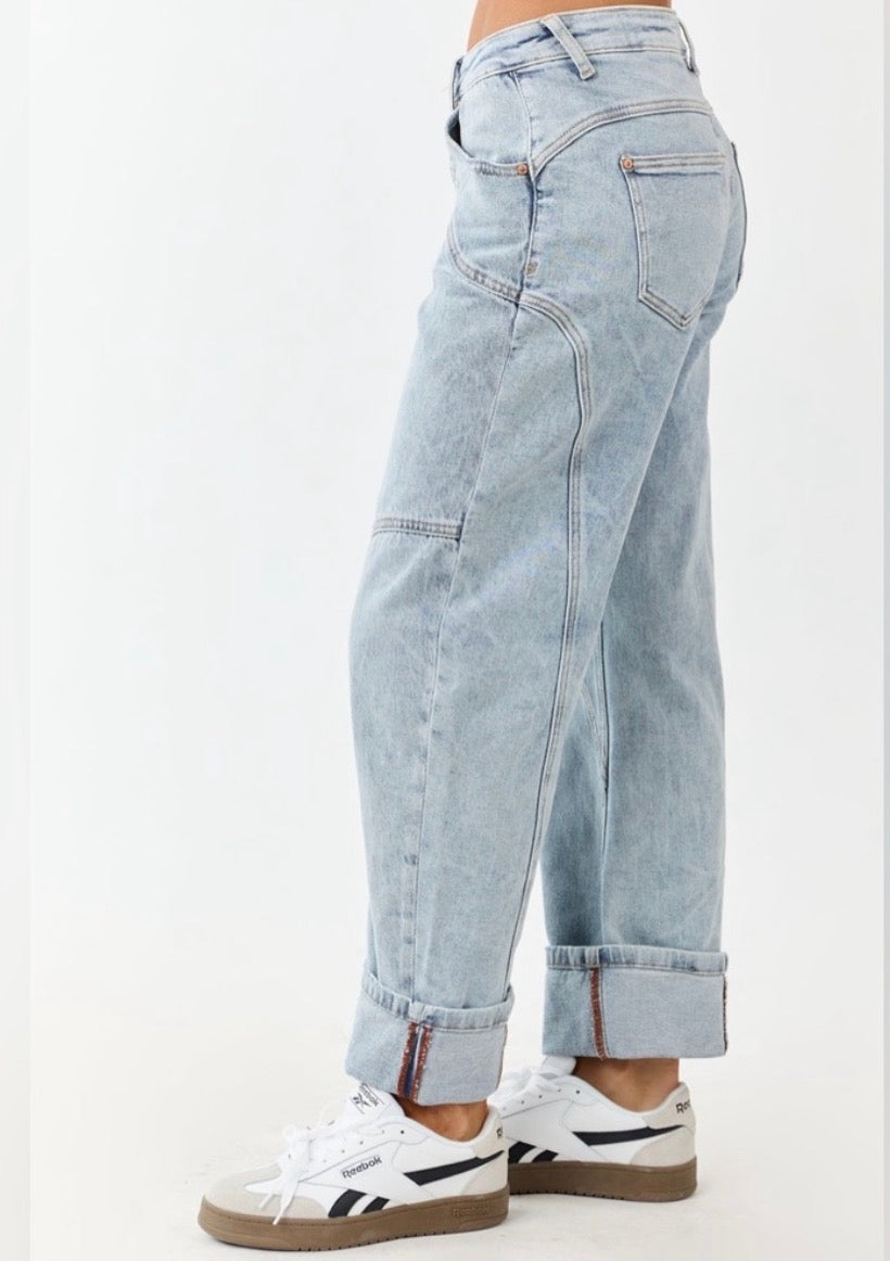 Saige Barrel Jeans