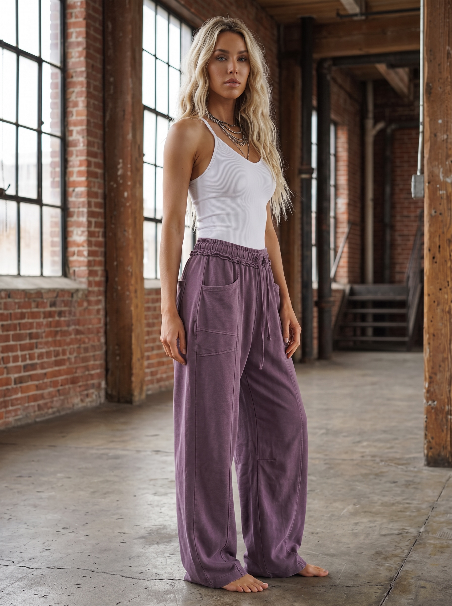 Washed Barrel Sweatpants
